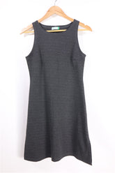 שמלת  סרפן אתנית באפור- S-M